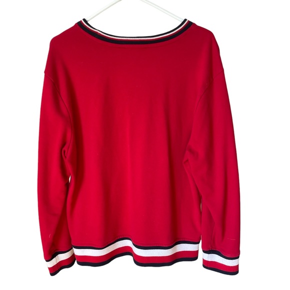 ✨ Red Tommy Hilfiger sweater ✨ - Picture 2 of 5